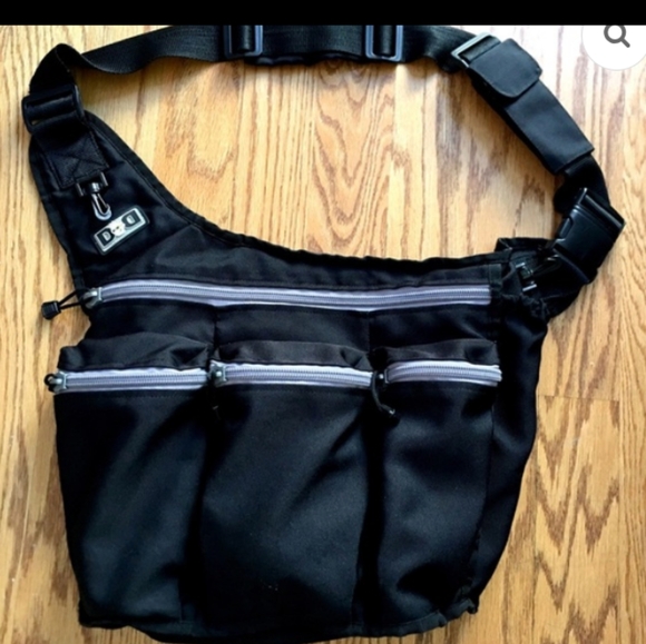 π BlACK COLORFUL SHEEP Wool Tapestry Messenger Morral Bag - Picture 8 of 16